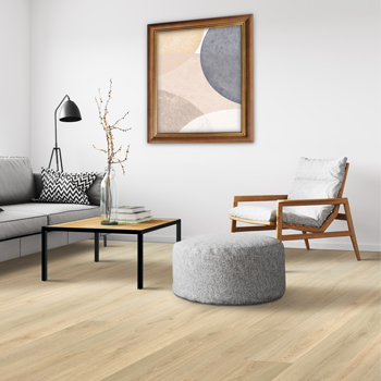 wood look laminate in living room